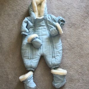 Baby boy snow suit